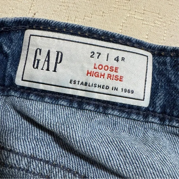 GAP Blue Straight Leg Jeans - Picture 3 of 4